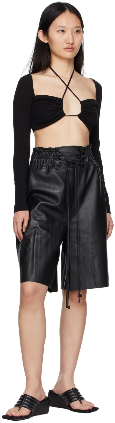 Rosetta Getty - T-shirt écourté noir