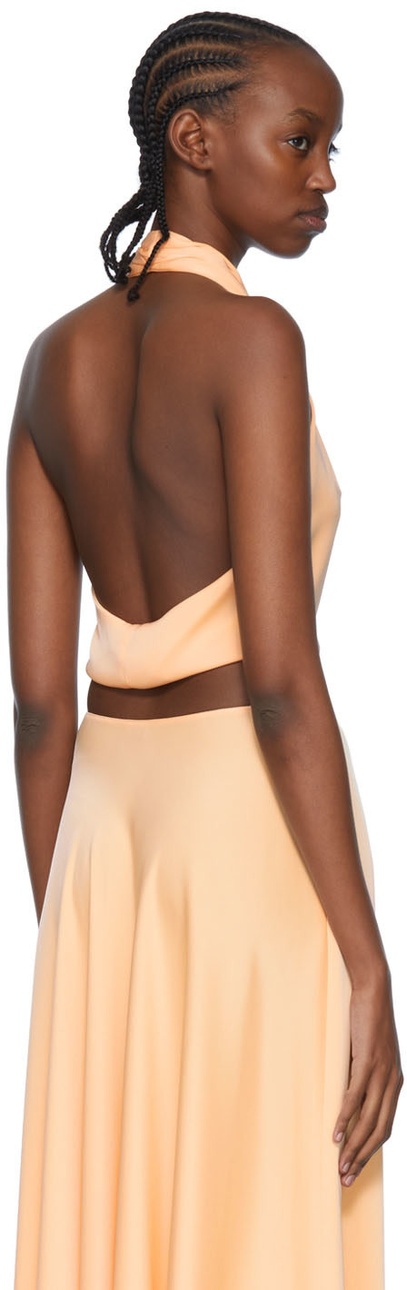 Rosetta Getty - Camisole orange en polyester