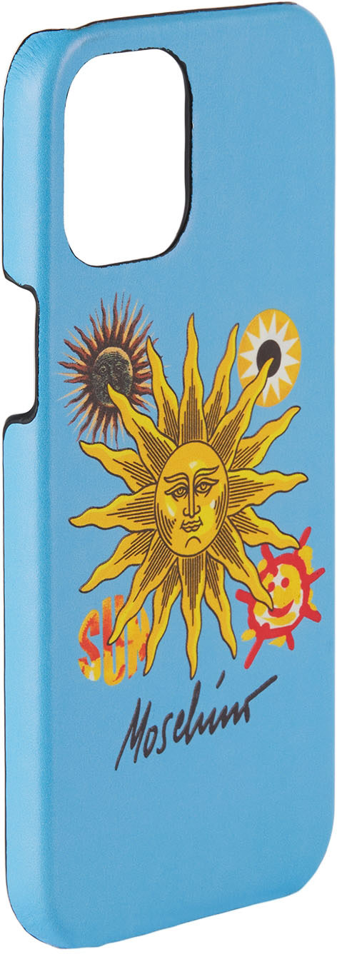 Moschino - ブルー Sun iPhone 12 Pro Maxケース