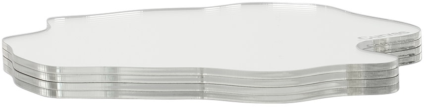 Curves by Sean Brown - Four-Pack Mirror Spill Coasters