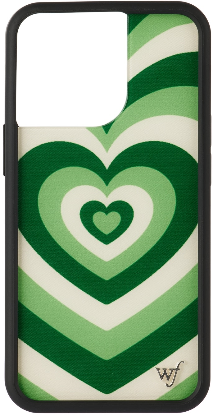 Wildflower Cases - Étui pour iPhone 13 Pro Matcha Love vert