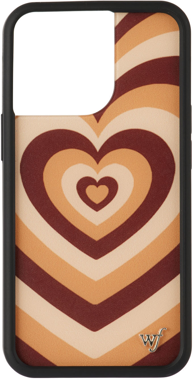 Wildflower Cases - ブラウン Latte Love iPhone 13 Pro ケース