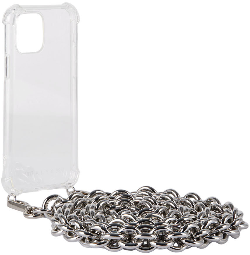 1017 ALYX 9SM - トランスペアレント スモール Chunky Chain iPhone 11 Pro ケース