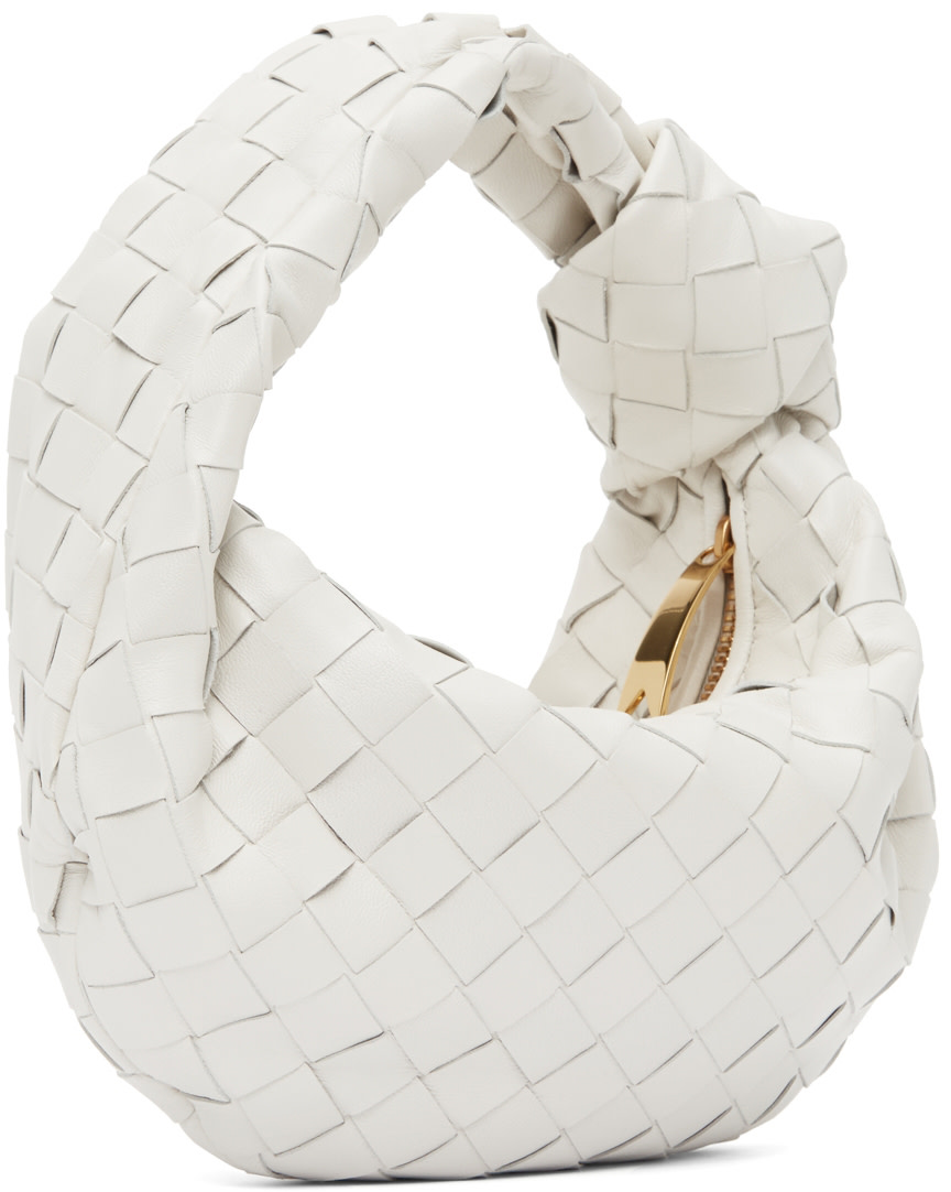 Bottega Veneta - Mini sac Jodie blanc