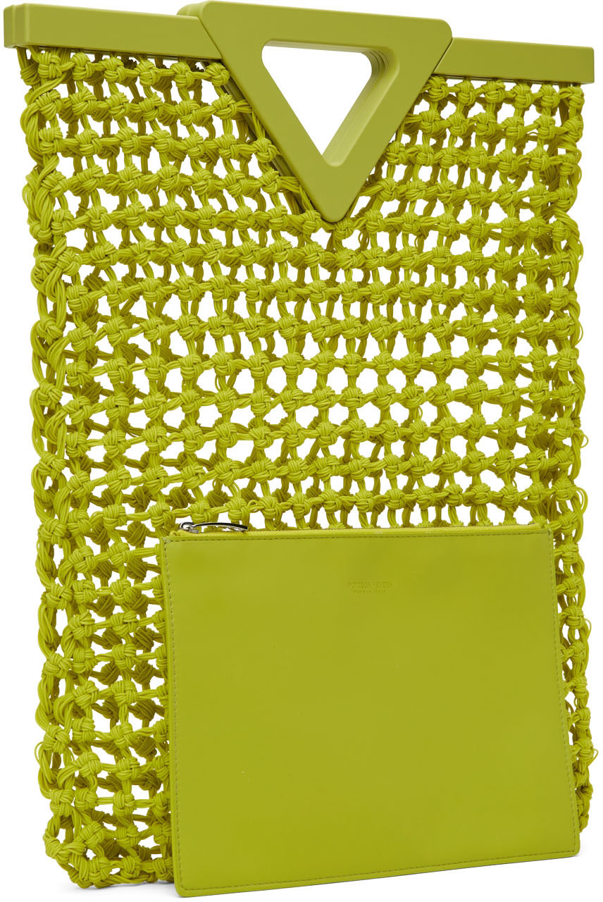 Bottega Veneta - Sac à main Point vert