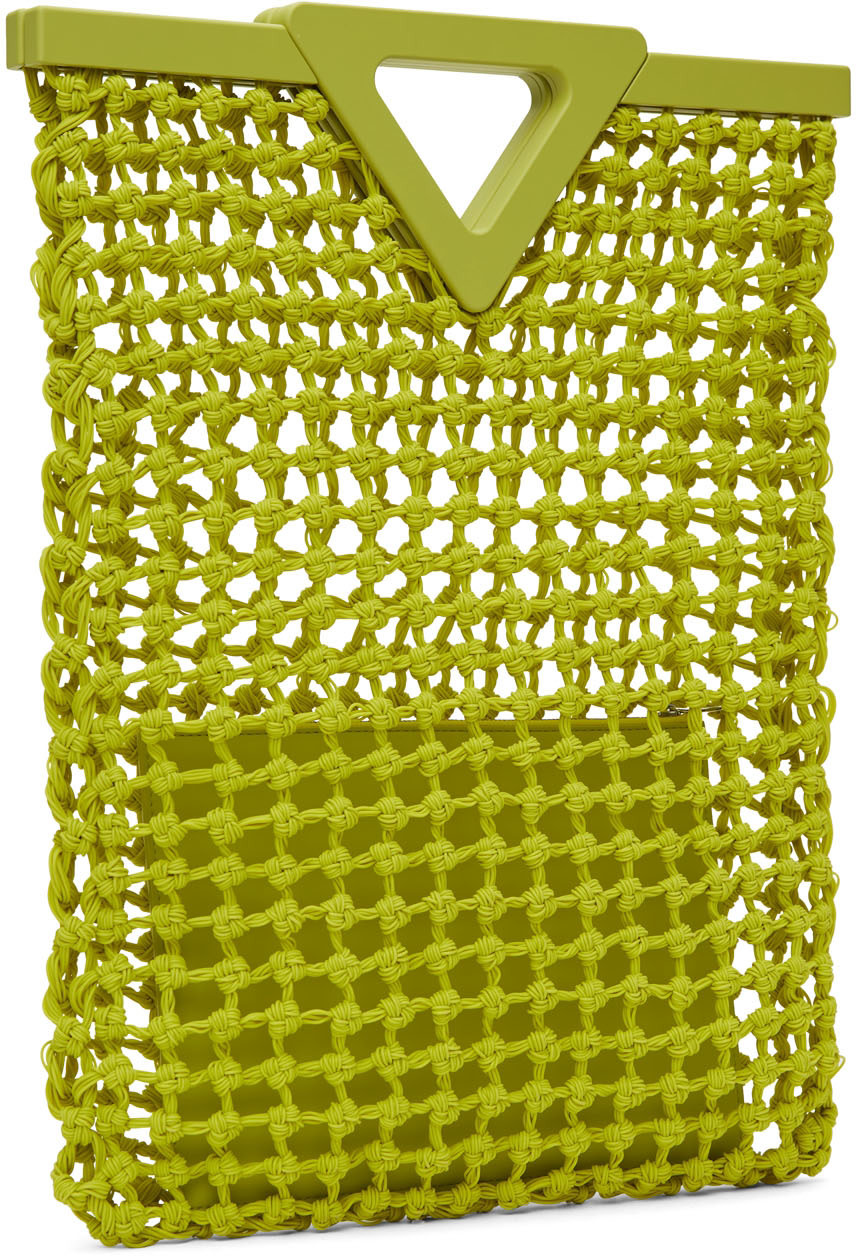 Bottega Veneta - Sac à main Point vert