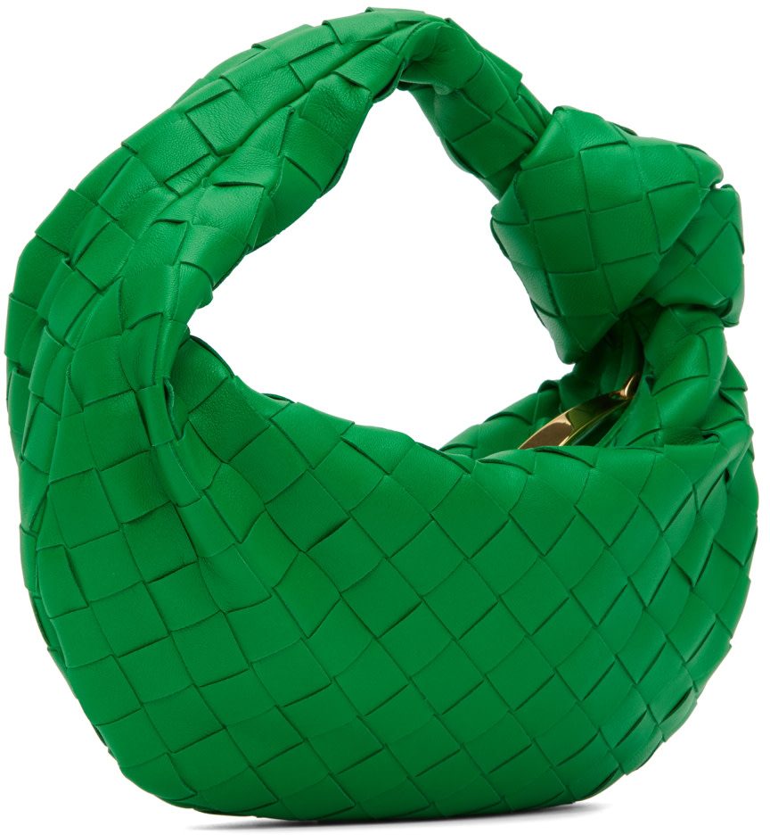 Bottega Veneta - Mini sac Jodie vert