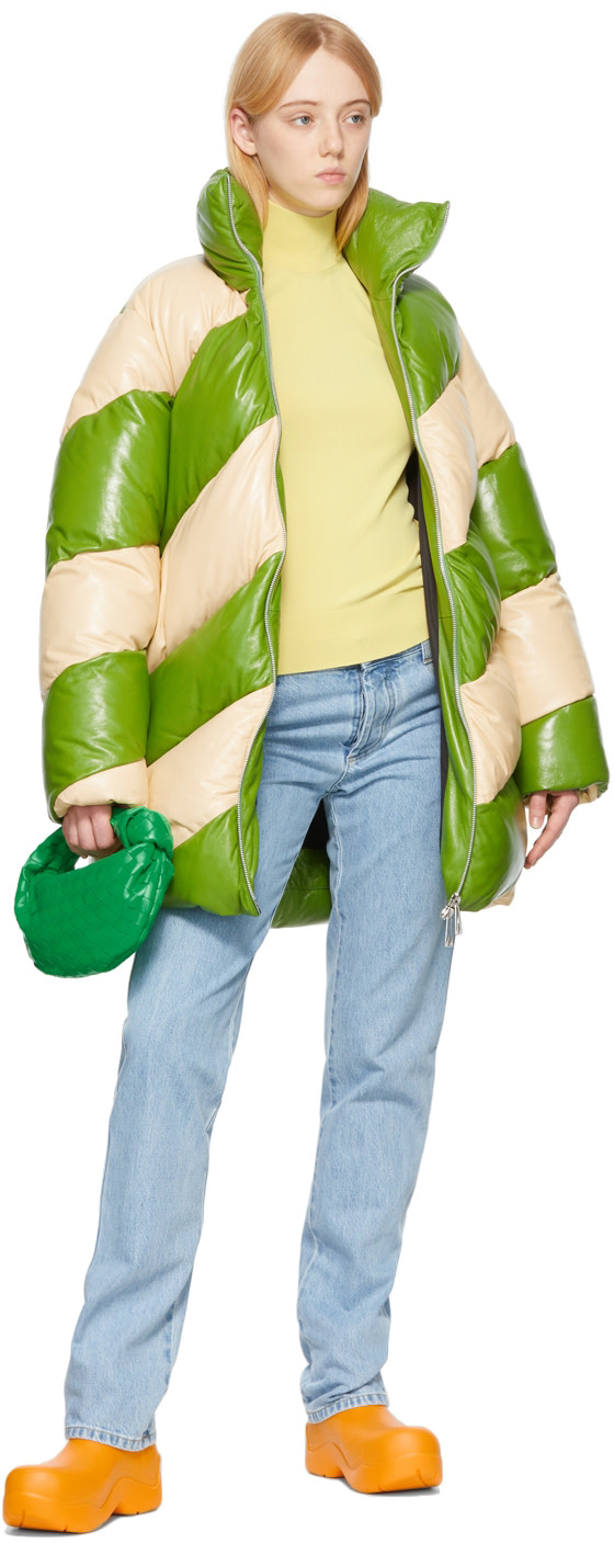 Bottega Veneta - Mini sac Jodie vert