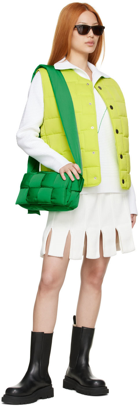 Bottega Veneta - Pull blanc en nylon