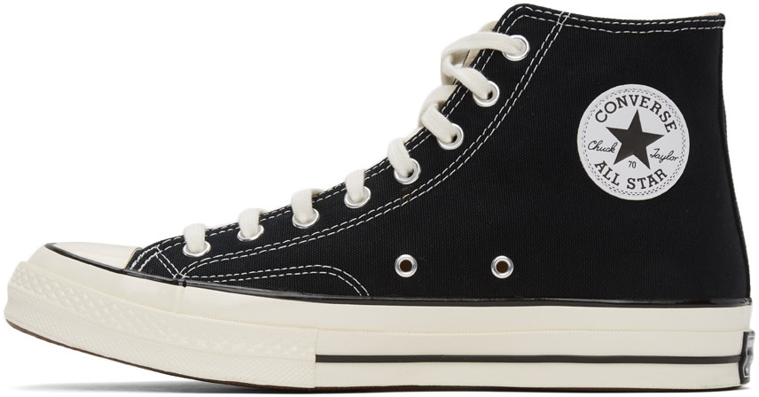 Converse - 블랙 척 70 하이탑 스니커즈
