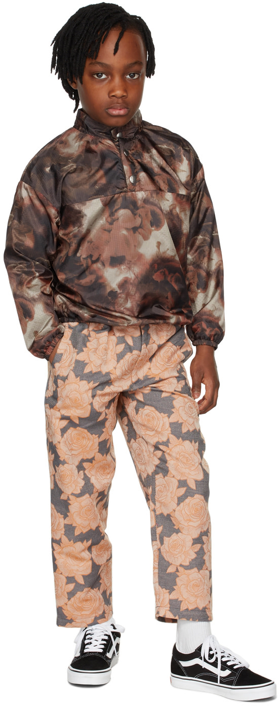 BO(Y)SMANS - Kids Brown Pullover Jacket