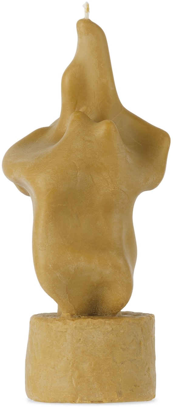 Post Objects - SSENSE Exclusive Brown Flow 007 Candle