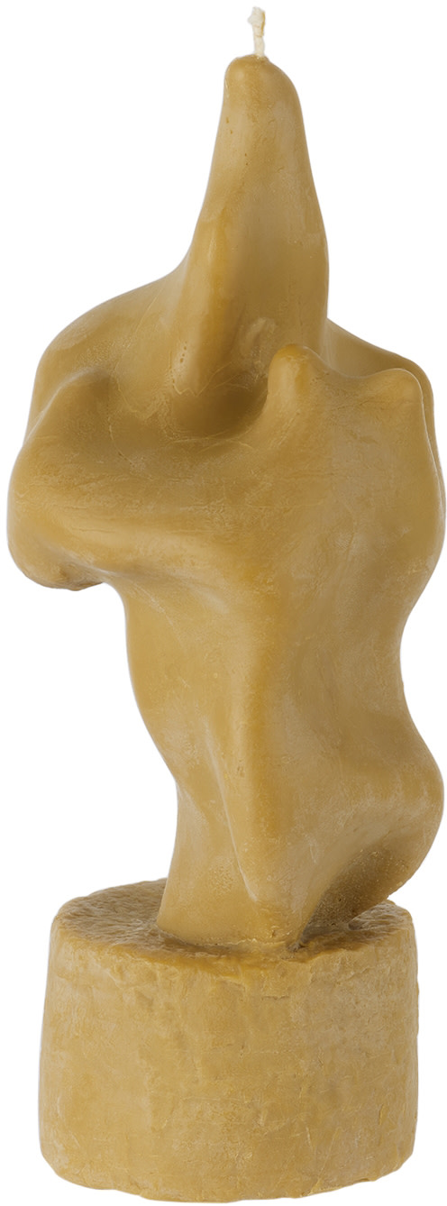 Post Objects - SSENSE Exclusive Brown Flow 007 Candle