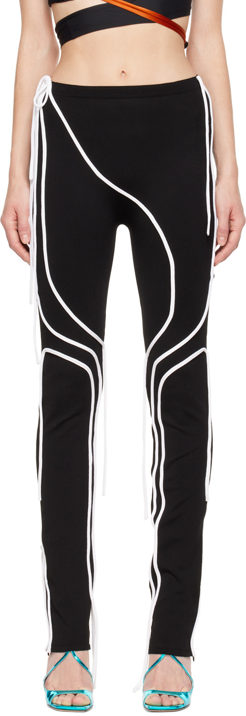 Ottolinger - Legging noir à sangles