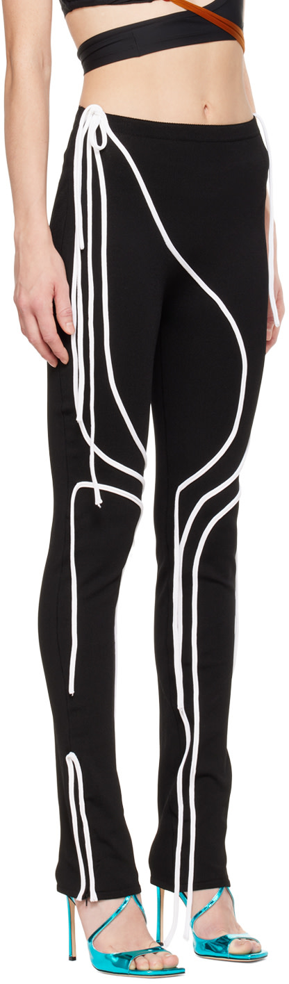 Ottolinger - Legging noir à sangles