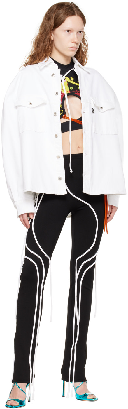 Ottolinger - Legging noir à sangles