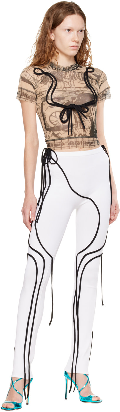 Ottolinger - Legging blanc à sangles