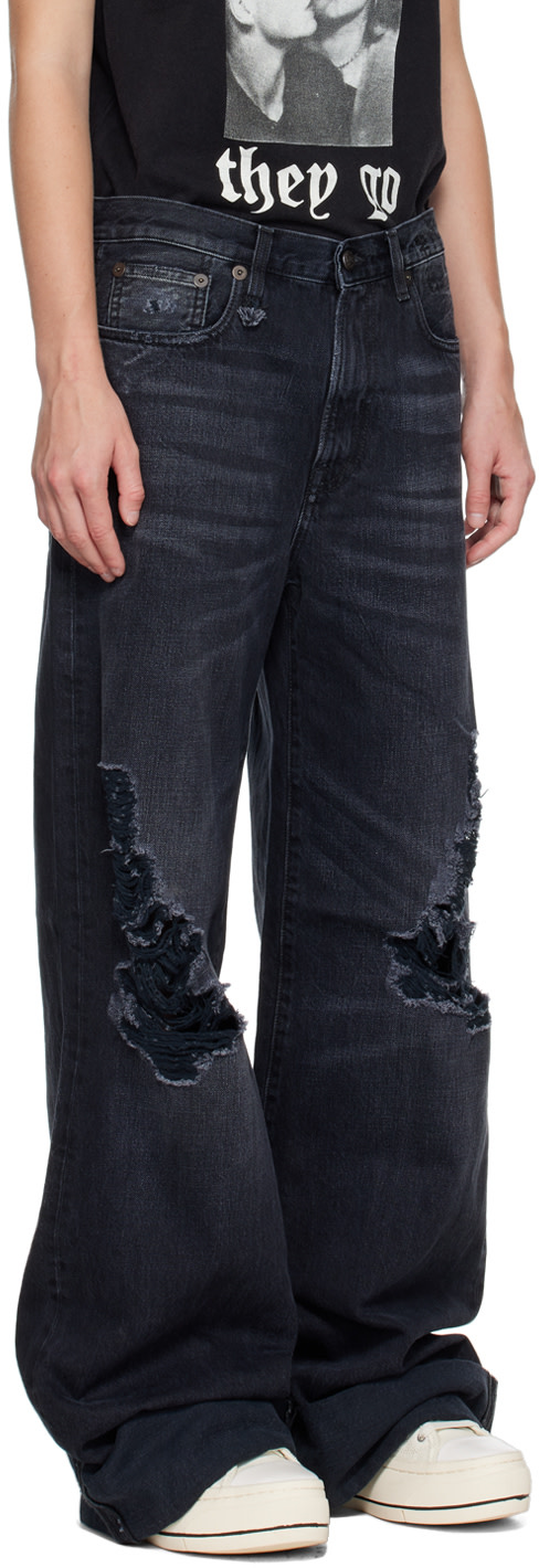 R13: Black Lisa Jeans | SSENSE