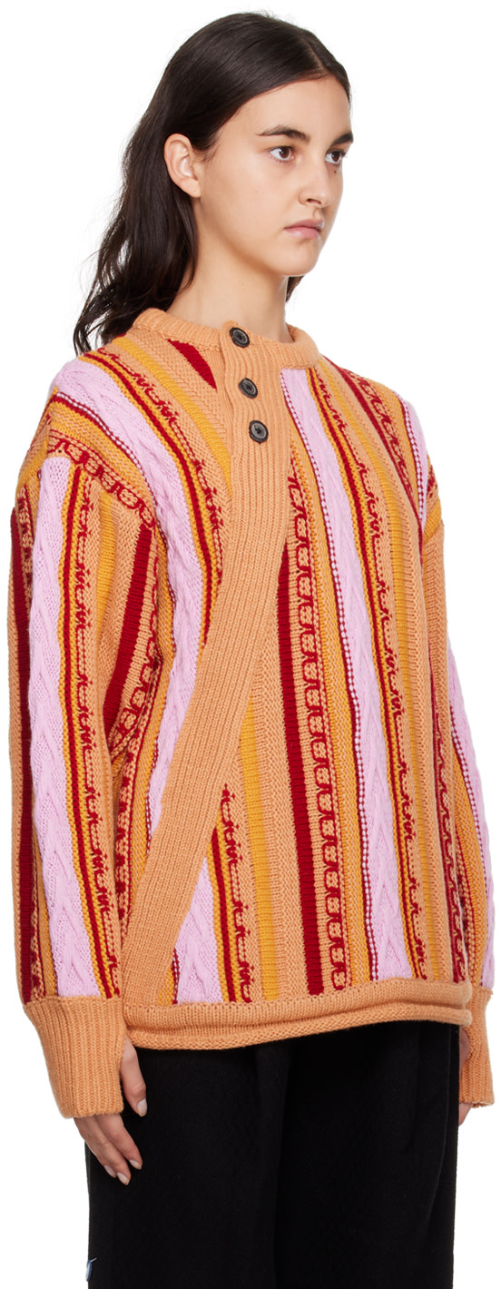 ADER error - Pull orange à boutons