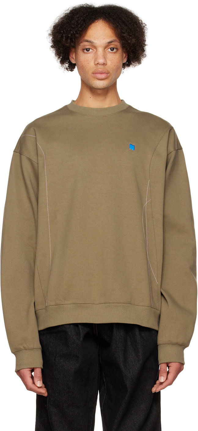 ADER error - カーキ TRS スウェットシャツ