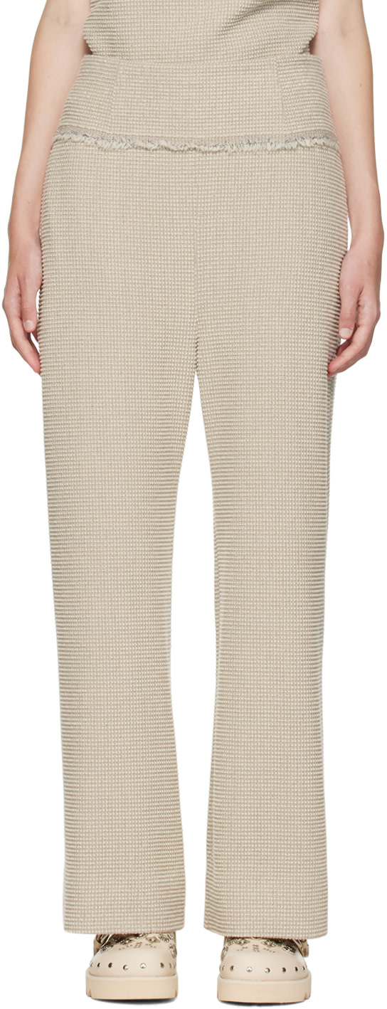 Voranida - Pantalon Bailey taupe