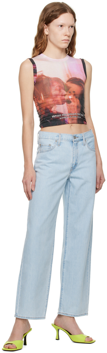 Levi's - 블루 80's 맘 데님 진