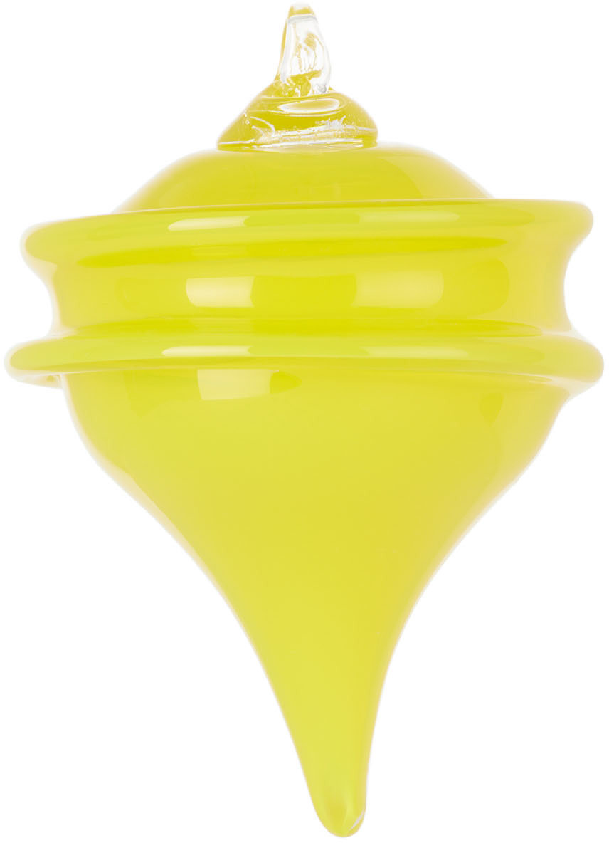 Sticky Glass - Décoration Deflated jaune