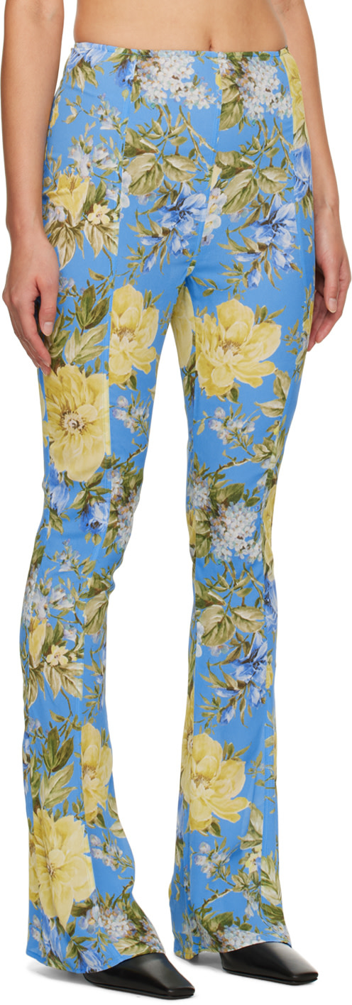 Acne Studios - Blue Flared Trousers