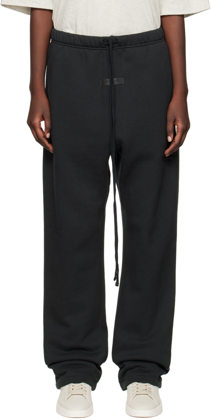Fear of God ESSENTIALS - Pantalon de détente décontracté noir