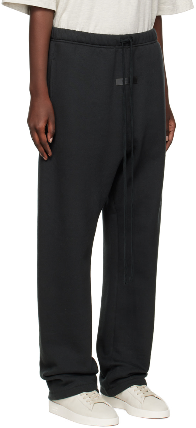 Fear of God ESSENTIALS - Black Relaxed Lounge Pants