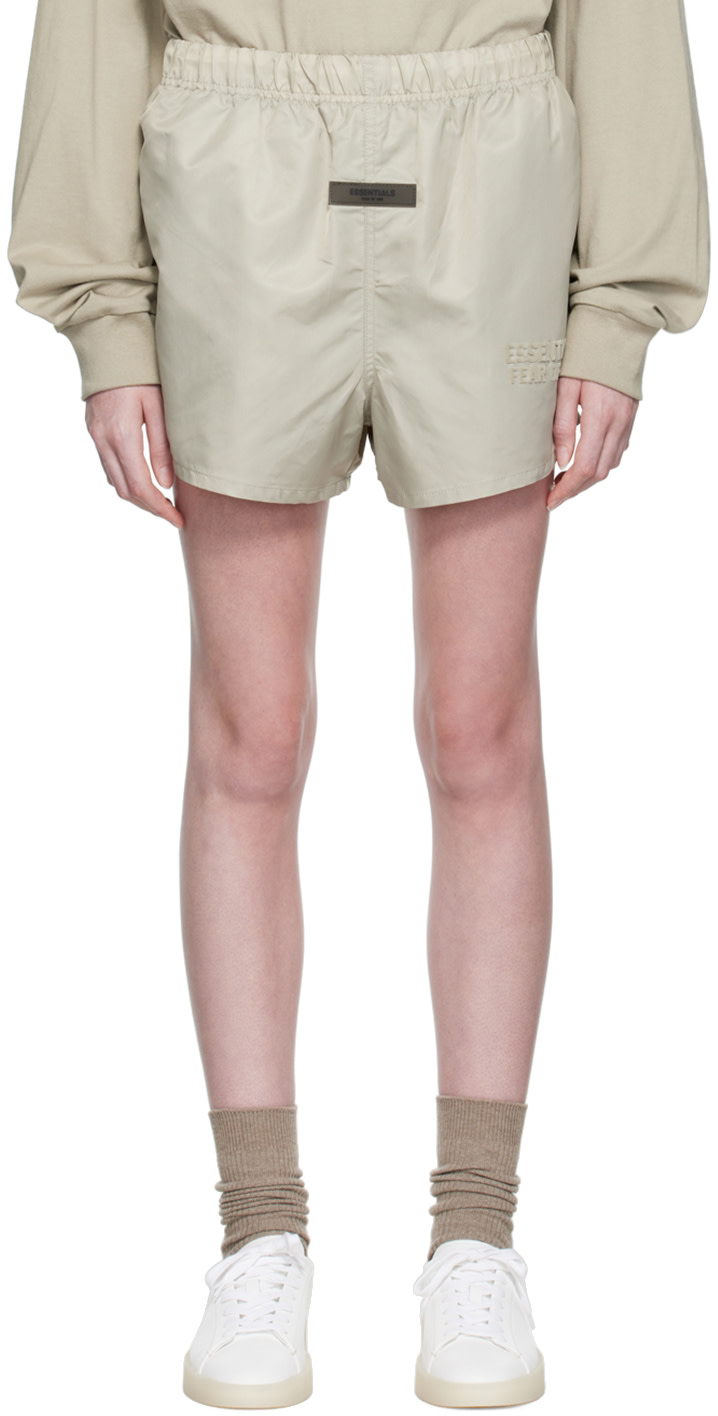 Fear of God ESSENTIALS - Gray Nylon Shorts