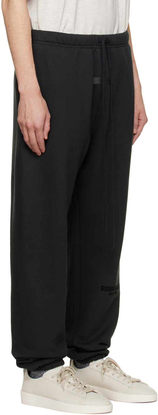 Fear of God ESSENTIALS - Black Drawstring Lounge Pants