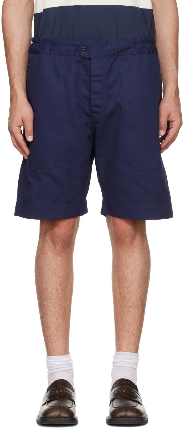 YMC - Navy Umbro Edition Shorts