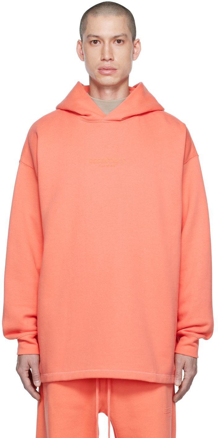 Fear of God ESSENTIALS - 핑크 릴랙스 후디