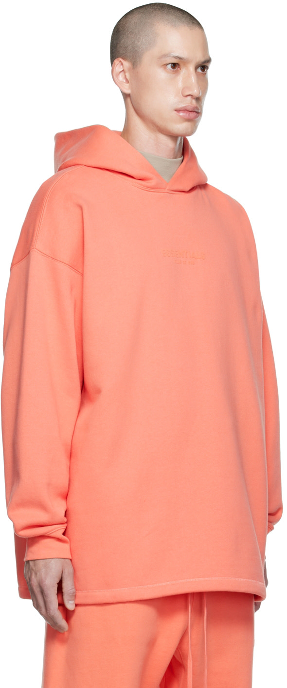 Fear of God ESSENTIALS - Pull à capuche décontracté rose