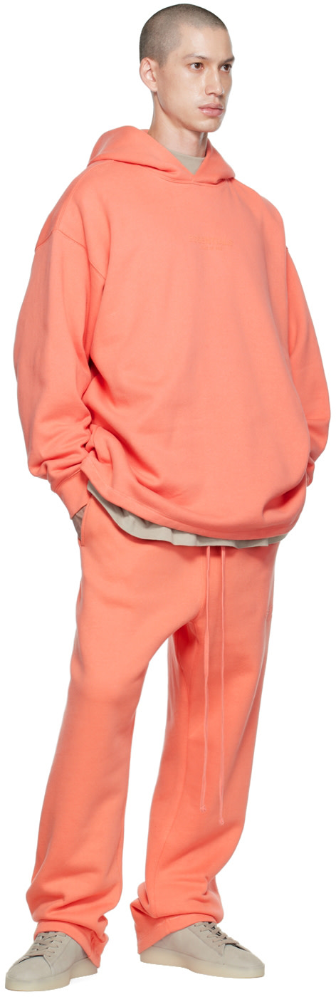 Fear of God ESSENTIALS - Pull à capuche décontracté rose
