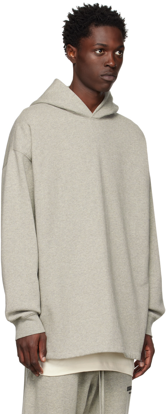 Fear of God ESSENTIALS - 그레이 릴랙스 후디