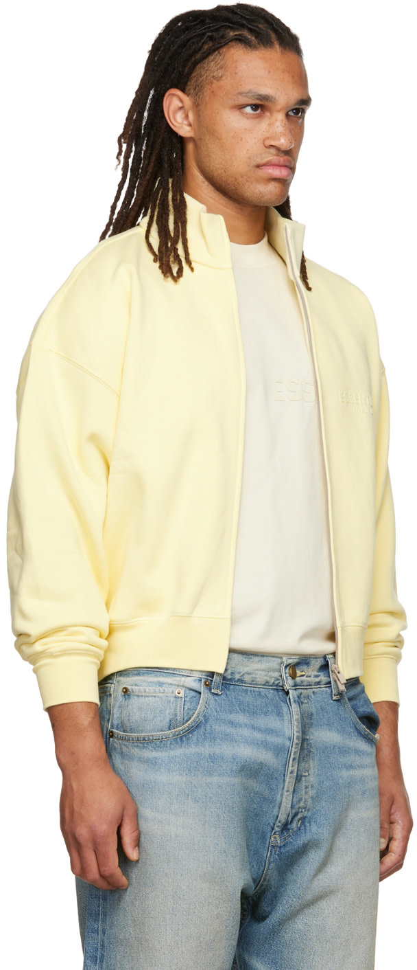 Fear of God ESSENTIALS: Yellow Full Zip Jacket | SSENSE New Zealand