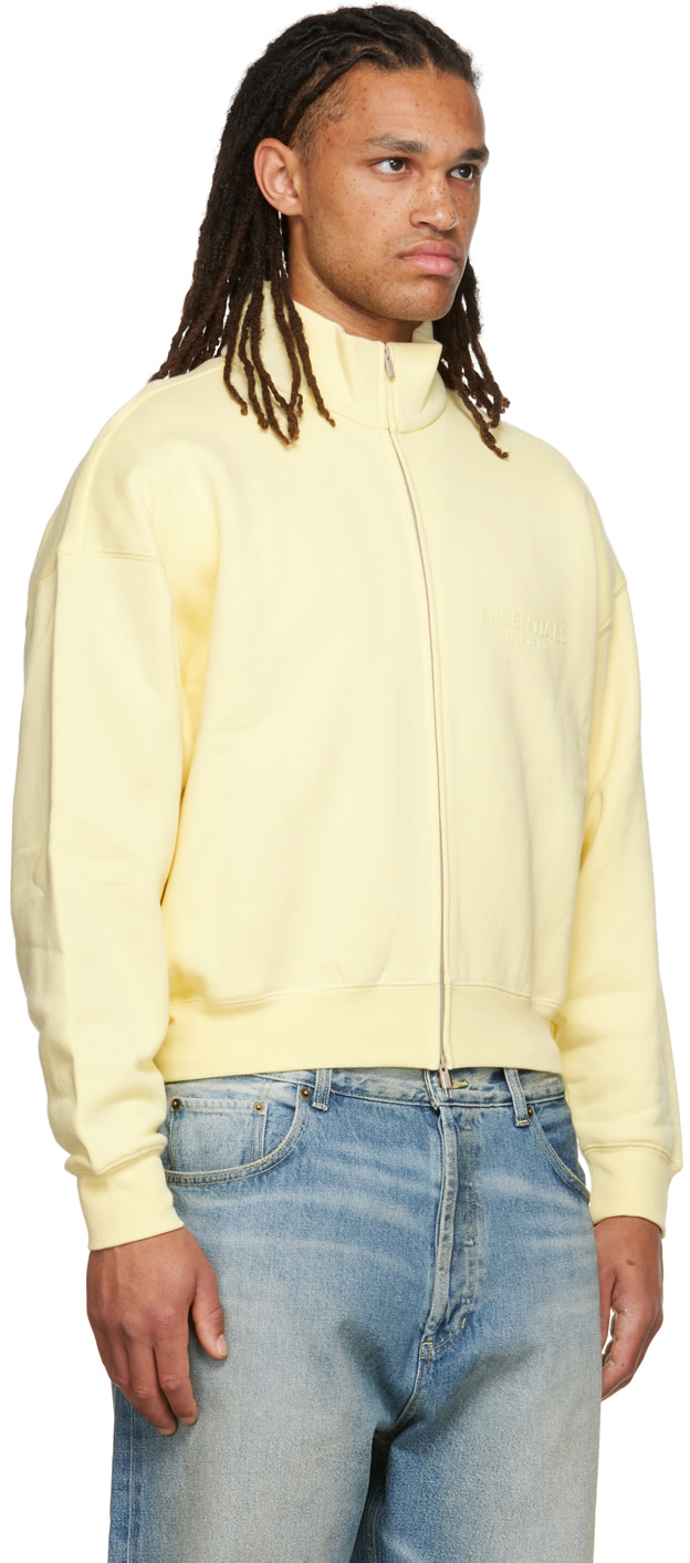 Fear of God ESSENTIALS: Yellow Full Zip Jacket | SSENSE New Zealand