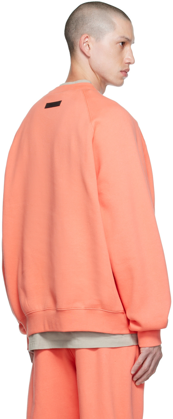 Fear of God ESSENTIALS - Pink Crewneck Sweatshirt