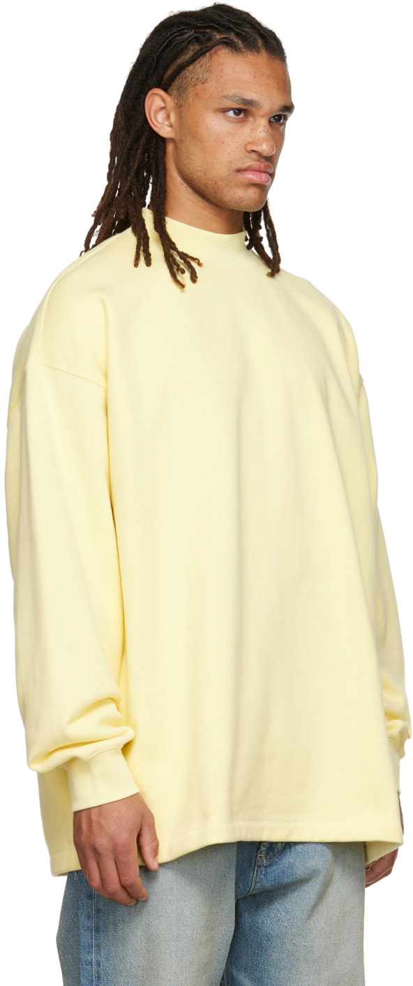 Fear of God ESSENTIALS - Yellow Relaxed Sweatshirt