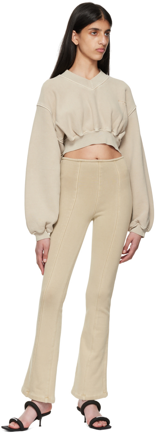 Alexander Wang - Pantalon ajusté taupe