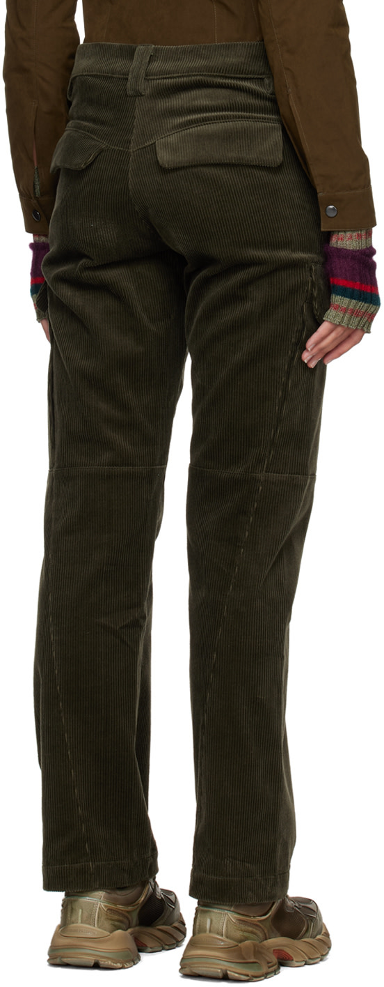 paria /FARZANEH - Pantalon Forest vert