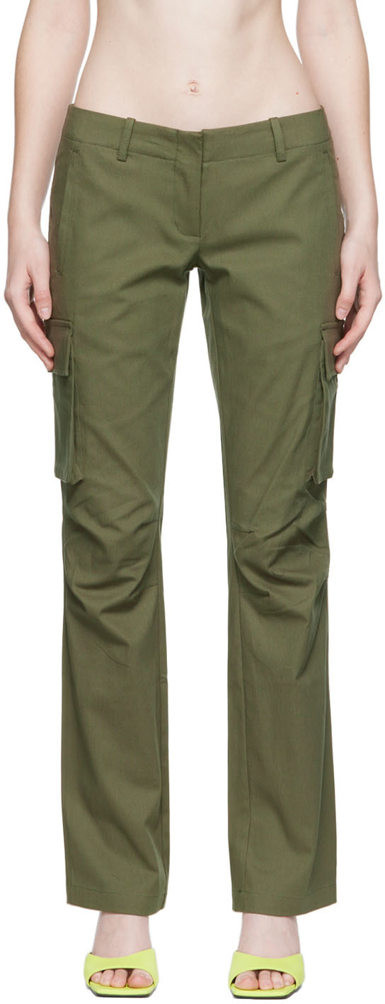 Miaou - Pantalon Raven vert