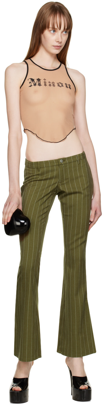 Miaou - Pantalon Thea kaki
