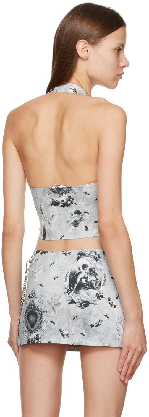 Miaou - Corset Mara gris