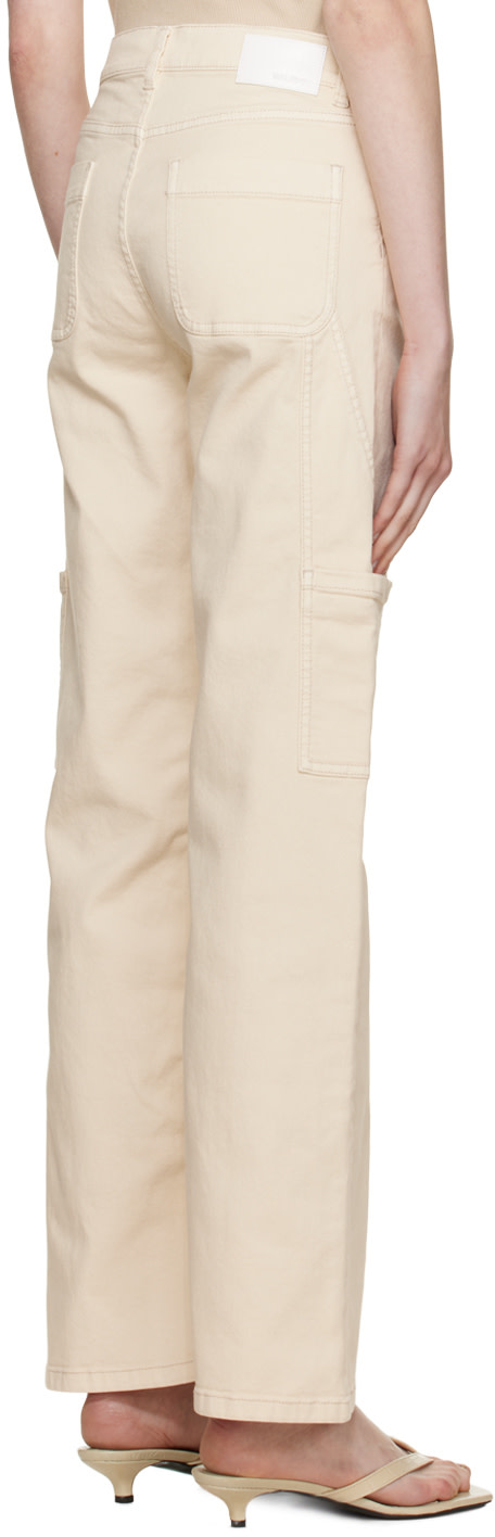 HALFBOY - Pantalon de travail blanc cassé