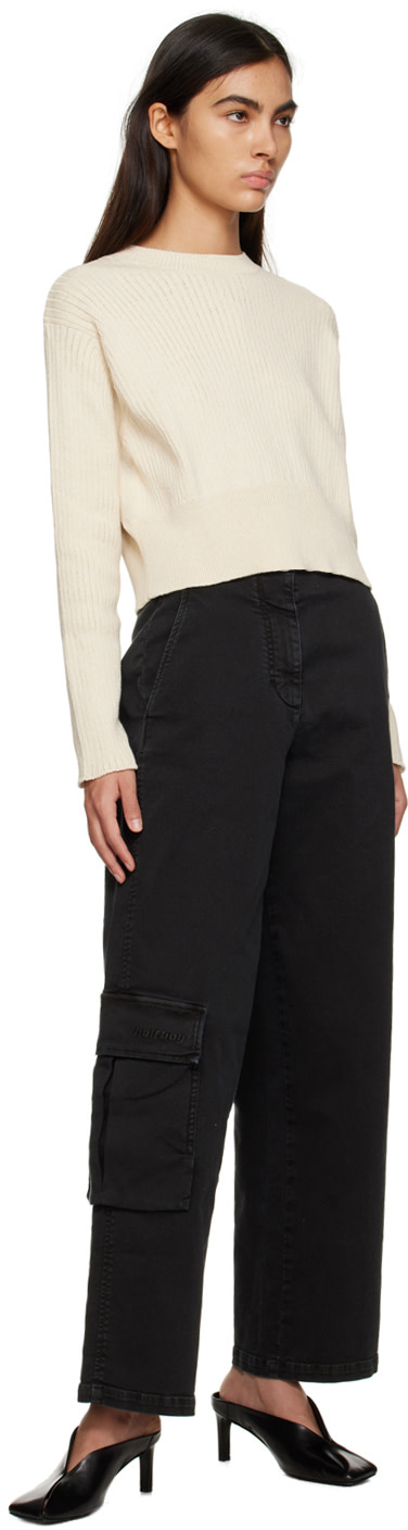 HALFBOY - Pantalon cargo noir