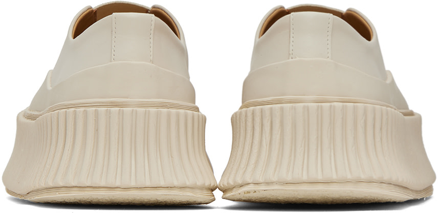 Jil Sander - Off-White Platform Sneakers