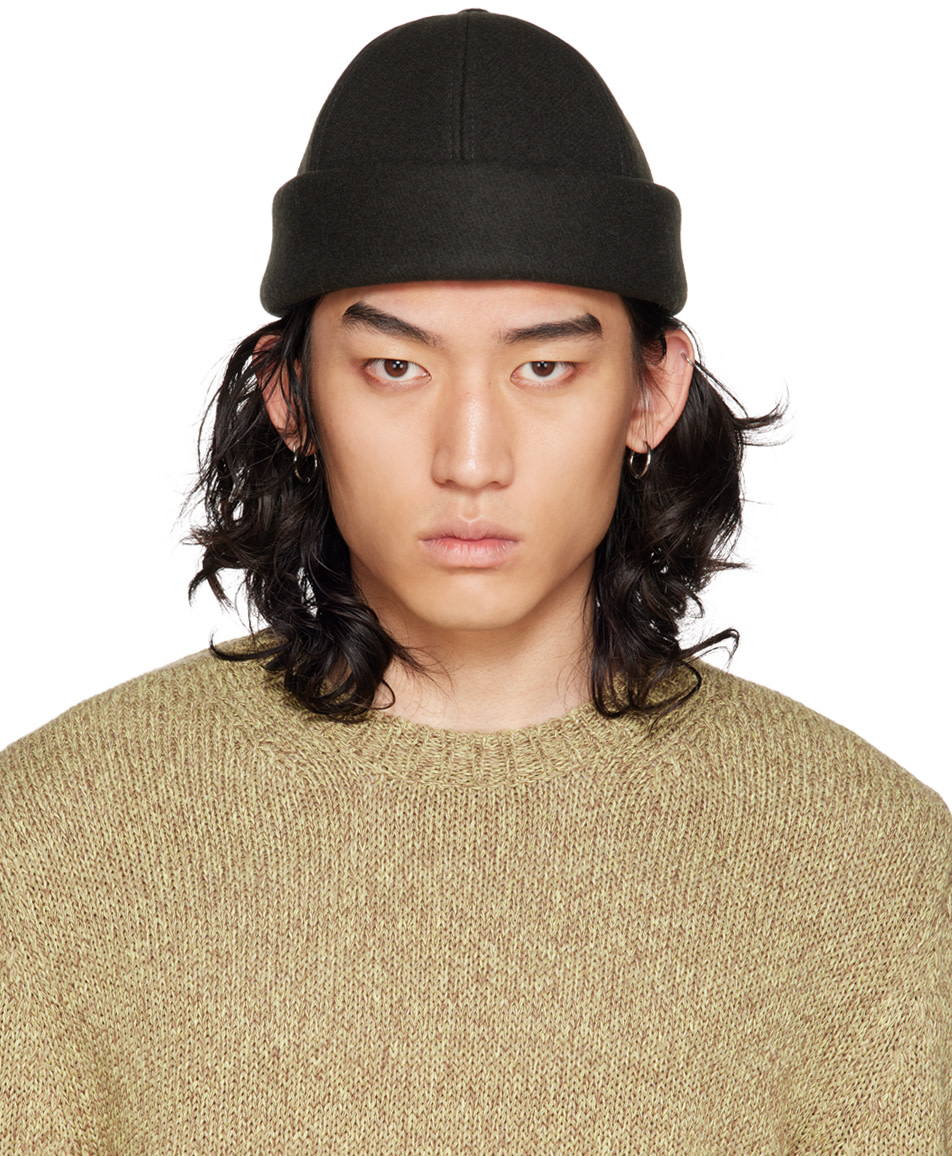 Jil Sander - 그린 울 비니